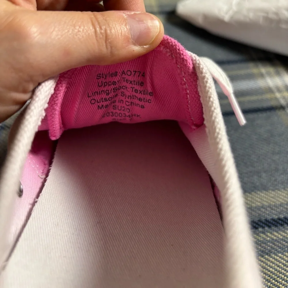 NWOT J. Crew | Fuchsia Harbor Dip-Dye Tie-Dye Low Rise Lace Tie Sneakers Ombré 7